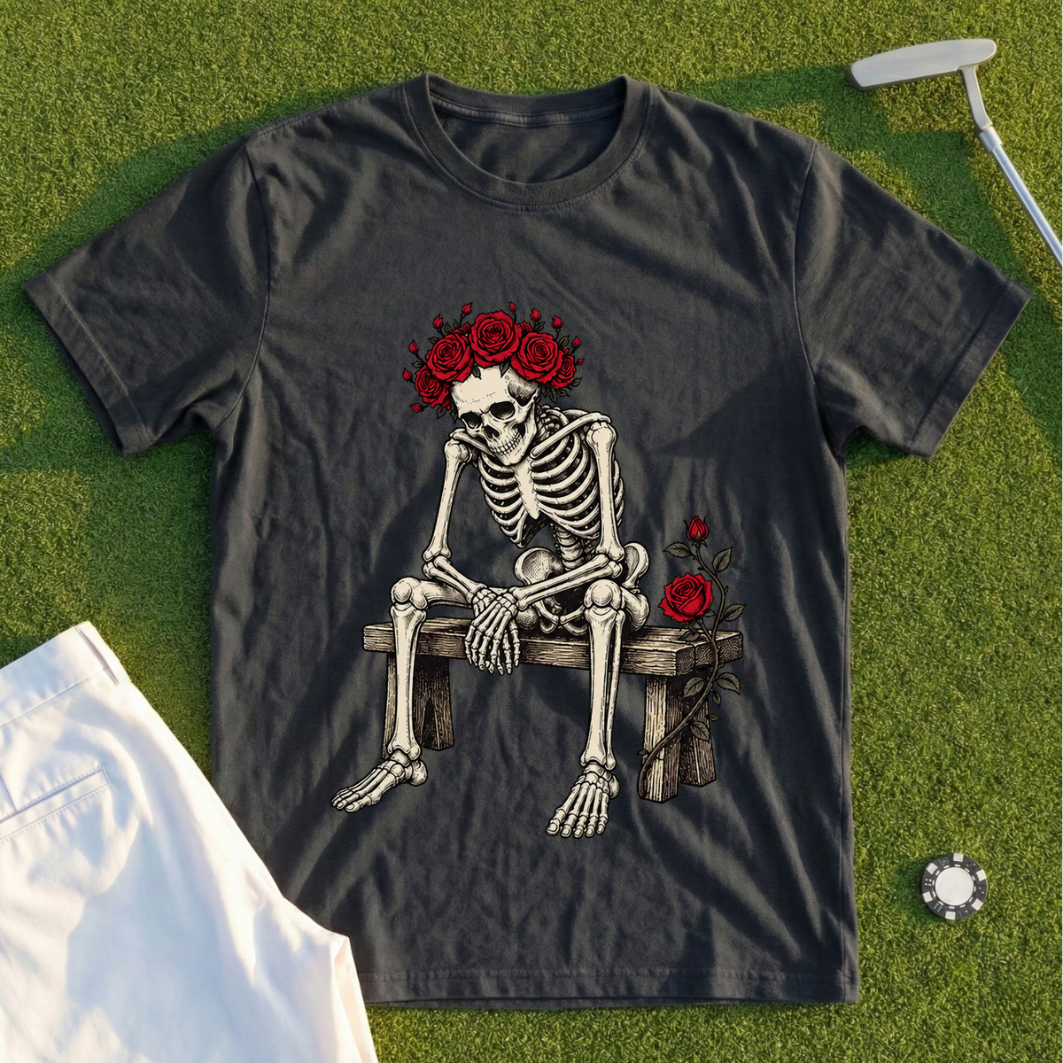 Skeleton At The Turn Tee
