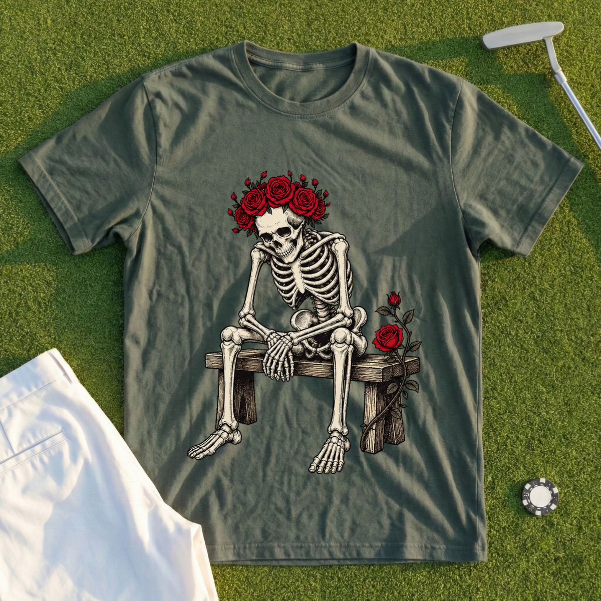 Skeleton At The Turn Tee