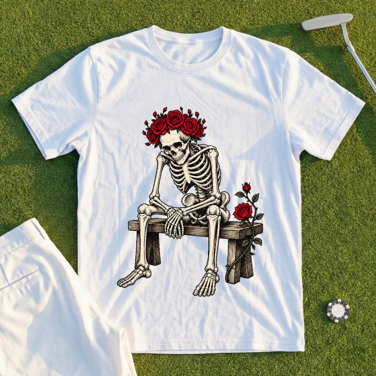 Skeleton At The Turn Tee