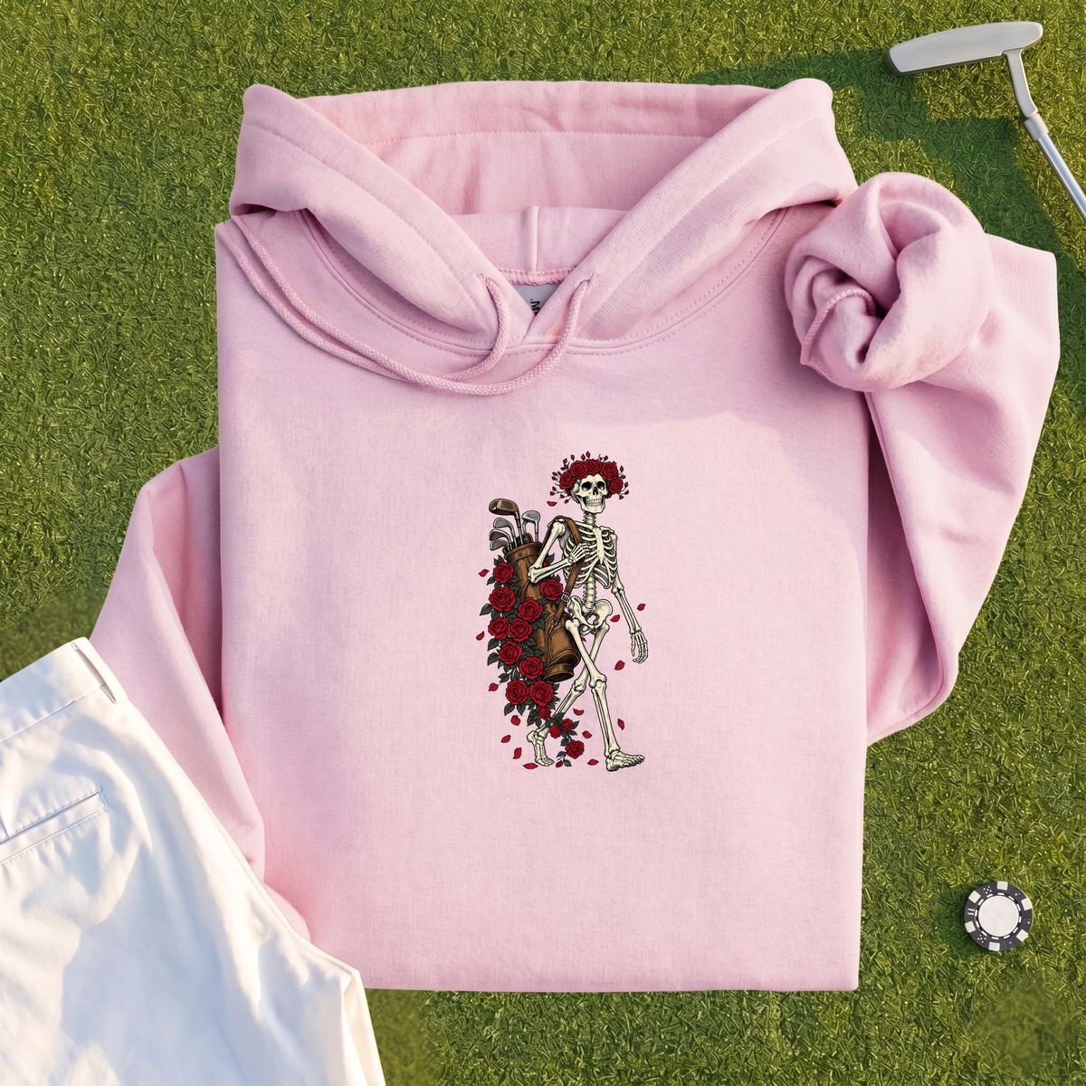 Skeleton Caddie Hoodie