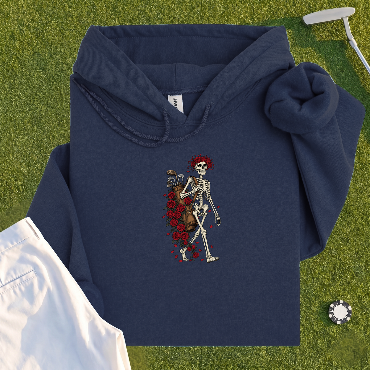 Skeleton Caddie Hoodie