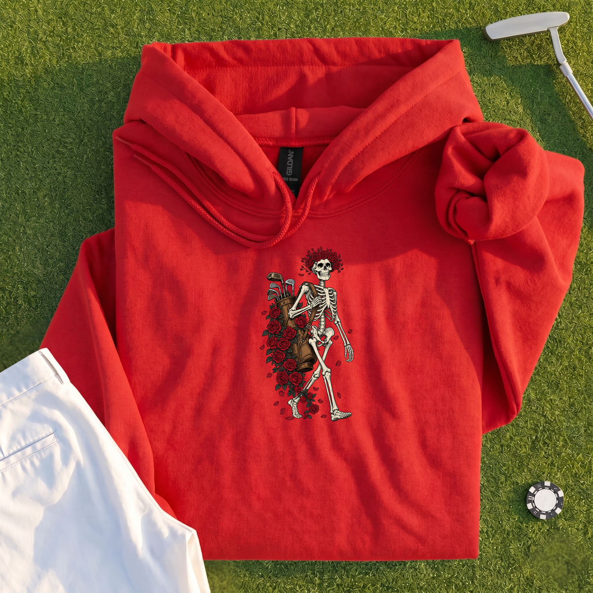 Skeleton Caddie Hoodie