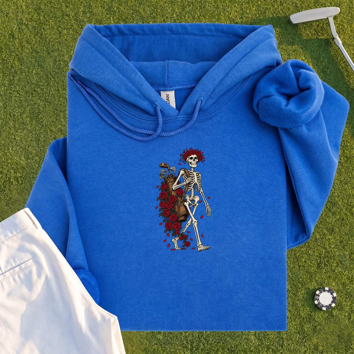 Skeleton Caddie Hoodie