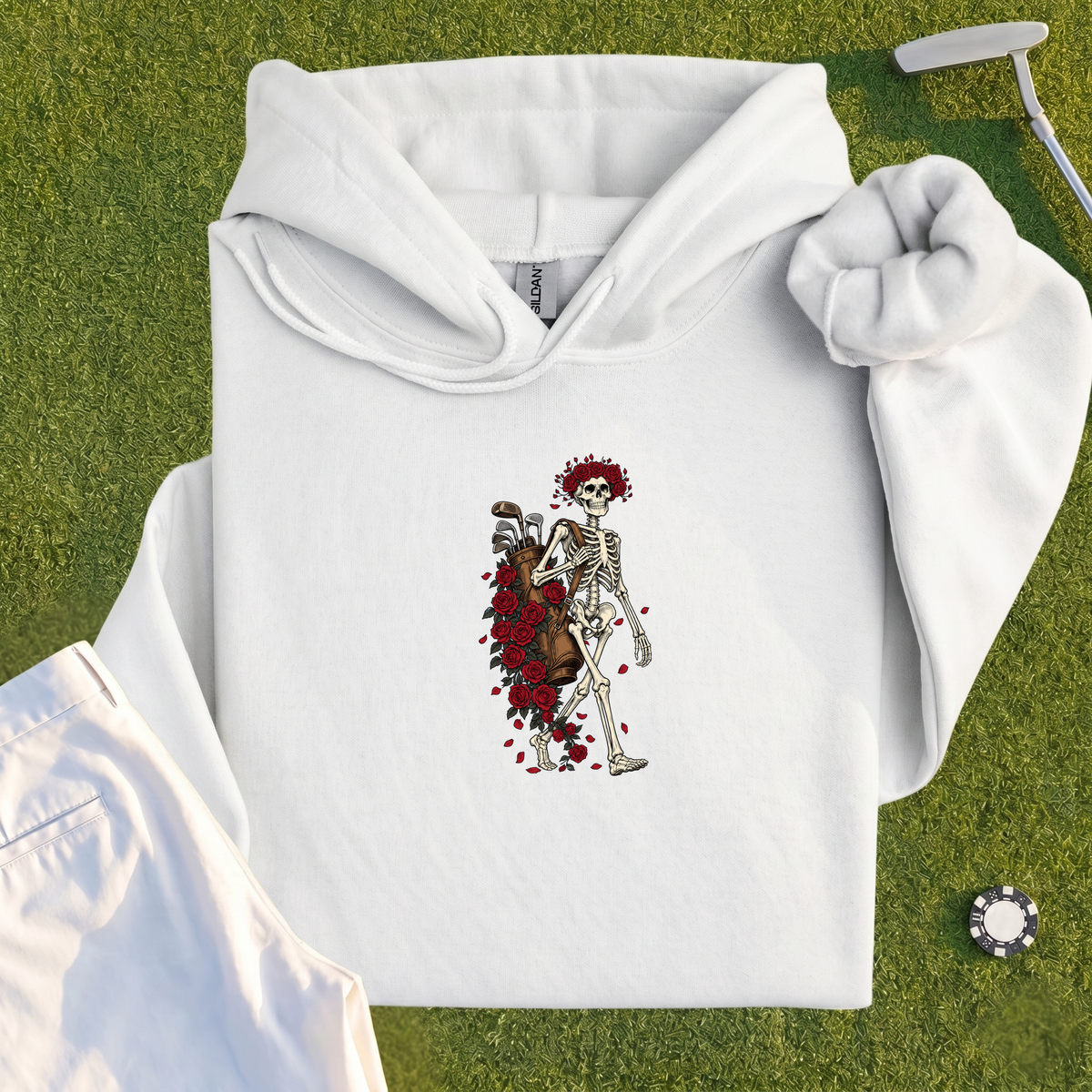 Skeleton Caddie Hoodie