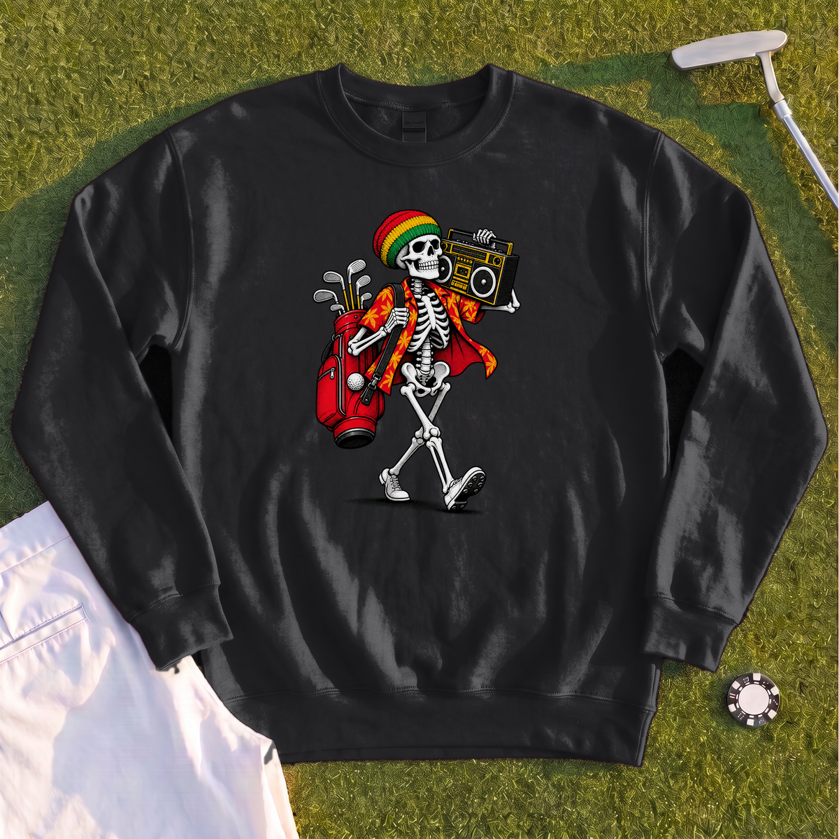 Skeleton Caddie Sweatshirt
