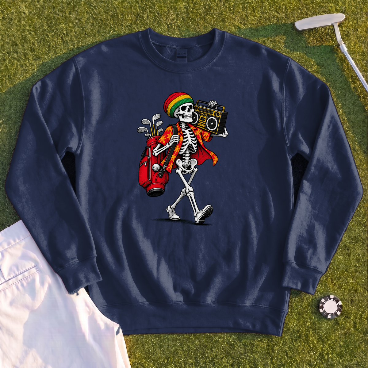 Skeleton Caddie Sweatshirt
