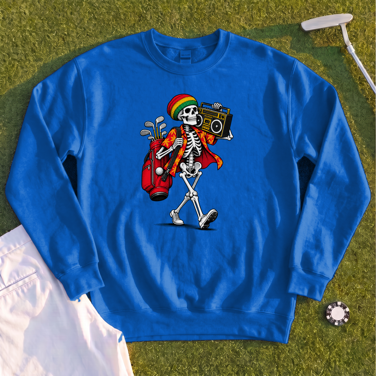 Skeleton Caddie Sweatshirt