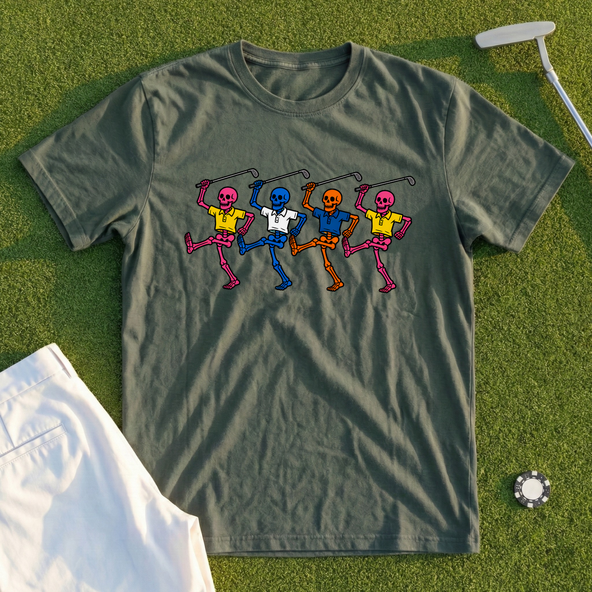 Skeleton Crew Tee Box Kickline Tee