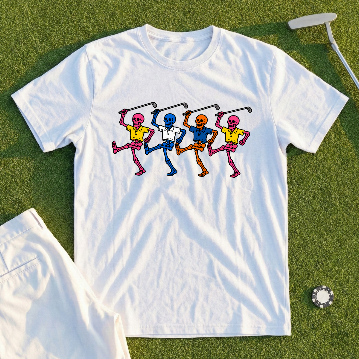 Skeleton Crew Tee Box Kickline Tee