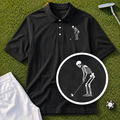 Skeleton Golfer Performance Polo