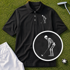 Skeleton Golfer Performance Polo