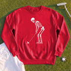 Skeleton Golfer Sweatshirt