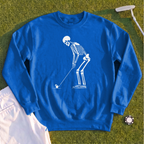 Skeleton Golfer Sweatshirt