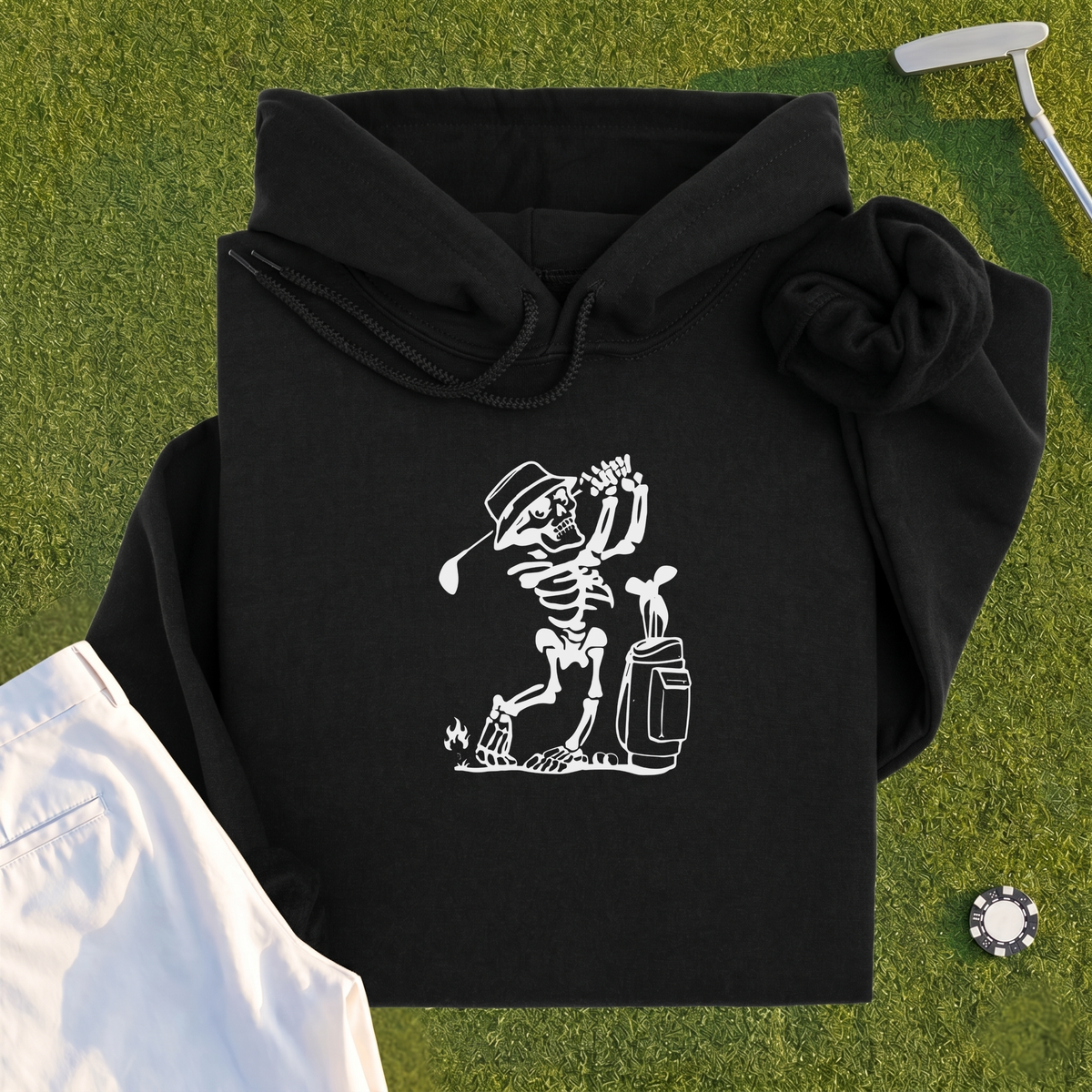 Skeleton Golfing! Hoodie