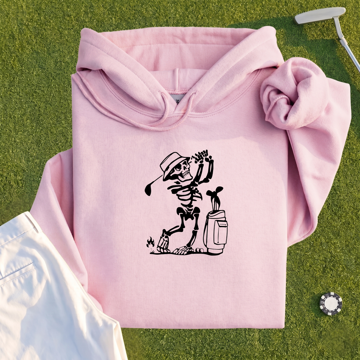 Skeleton Golfing! Hoodie