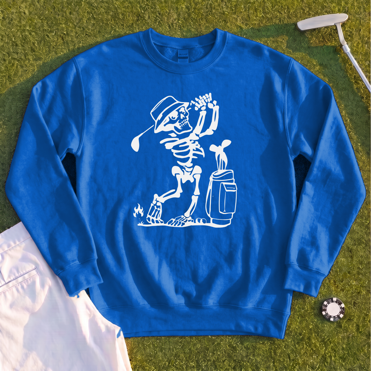 Skeleton Golfing! Sweatshirt