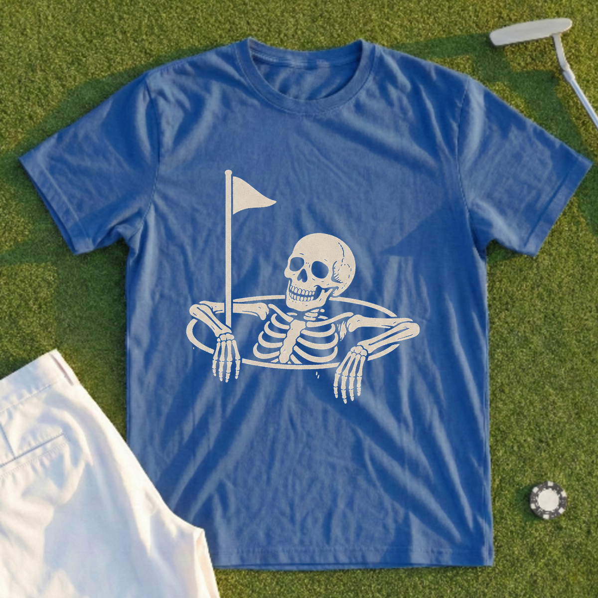 Skeleton In The Cup Tee