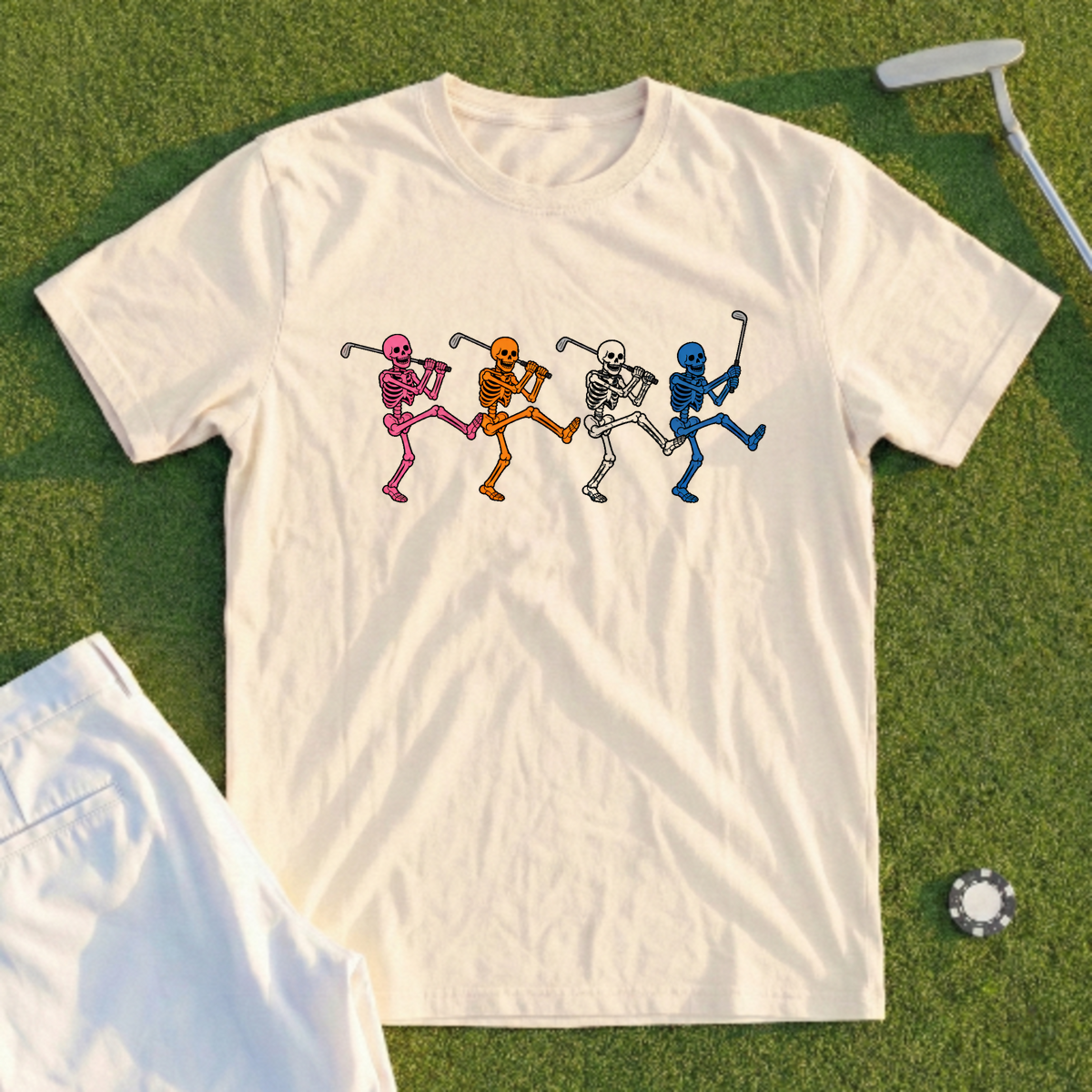 Skeleton Kickline Tee