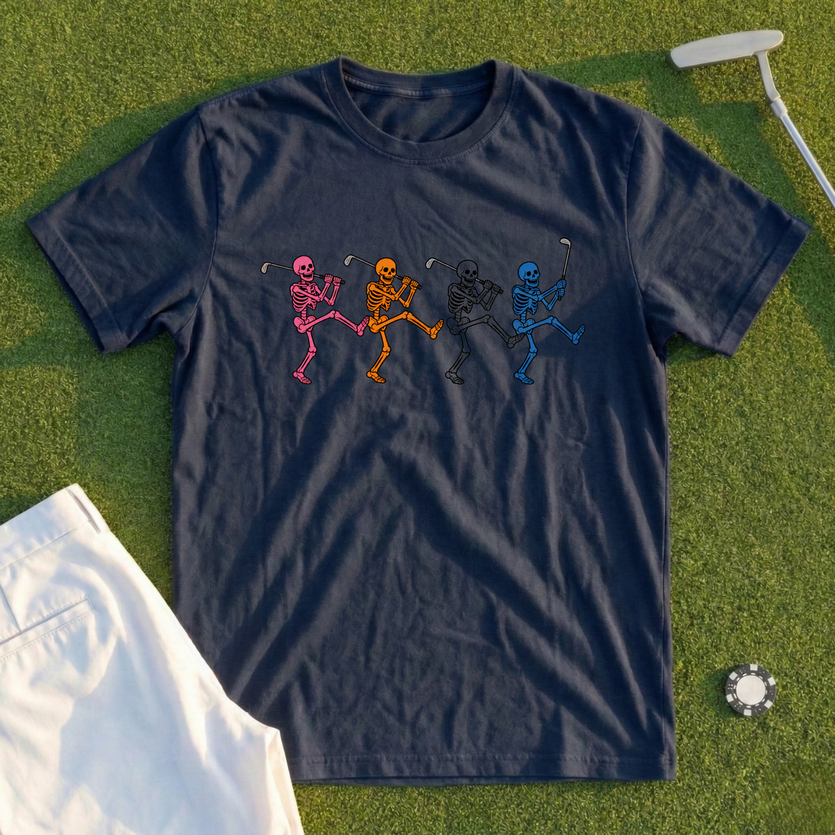 Skeleton Kickline Tee