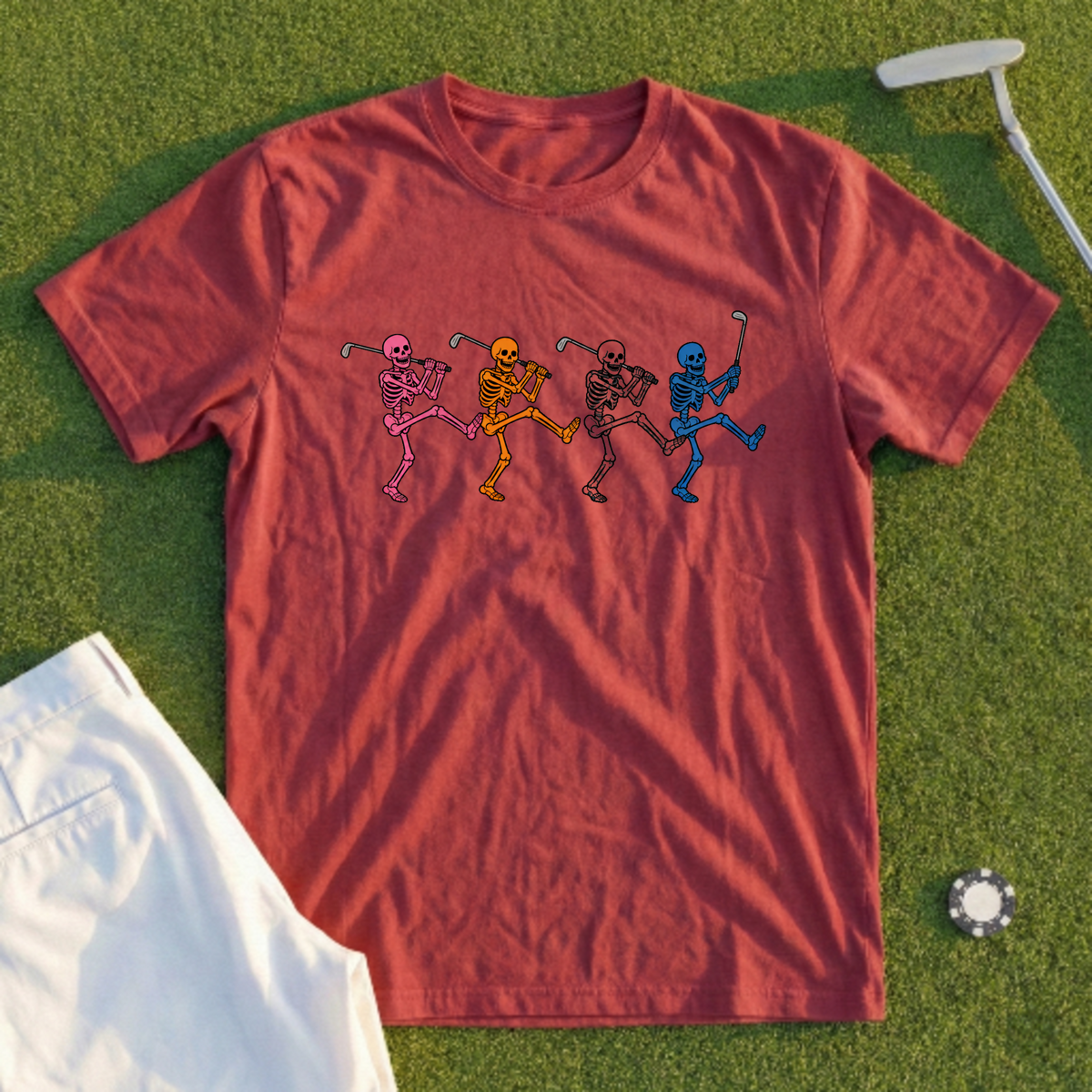 Skeleton Kickline Tee