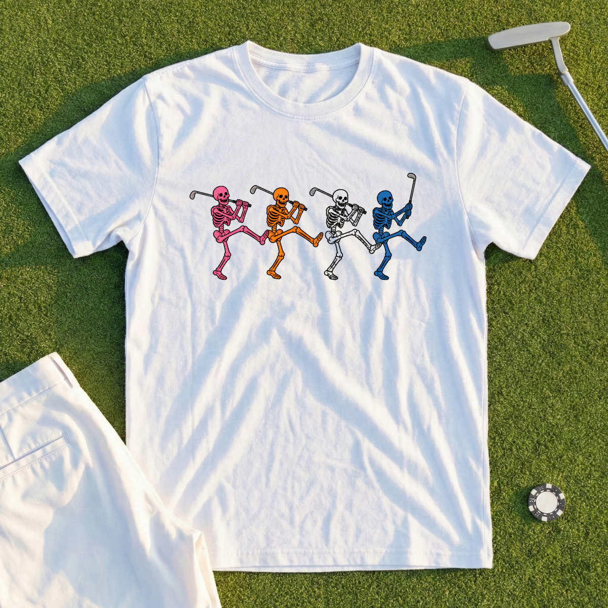 Skeleton Kickline Tee