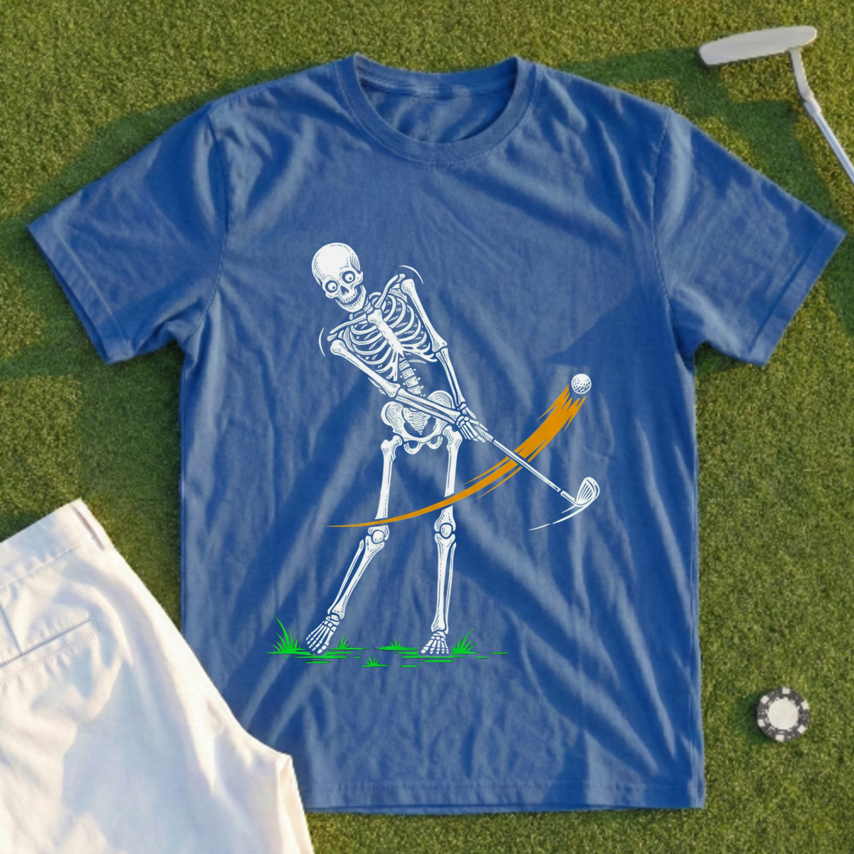 Skeleton, Shanked It Off The Tee