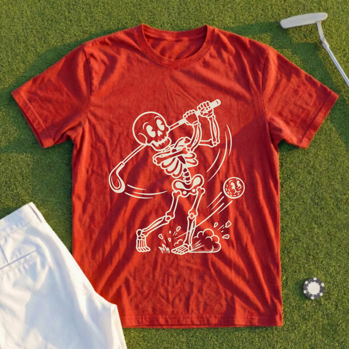 Skeleton Swing Line Tee