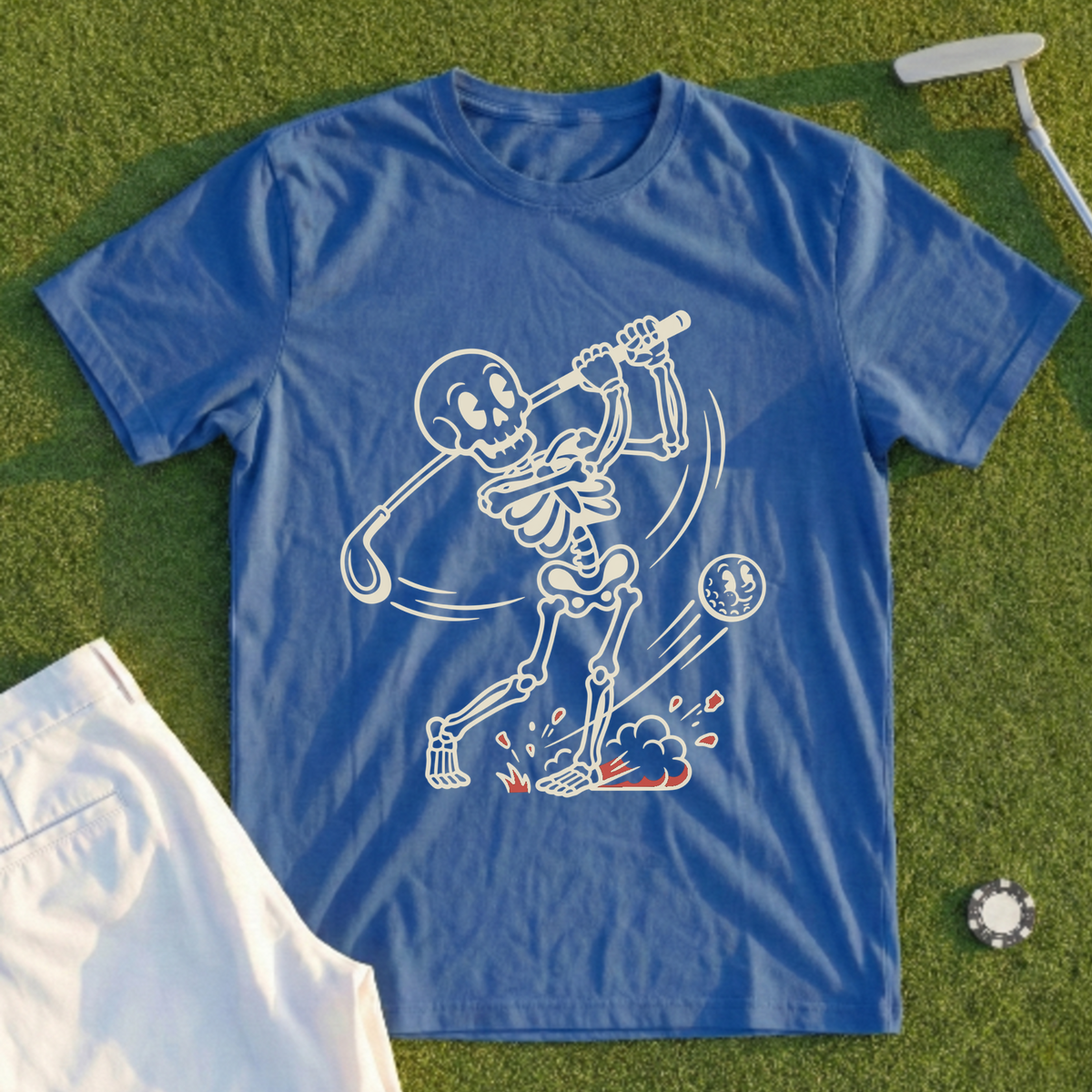 Skeleton Swing Line Tee