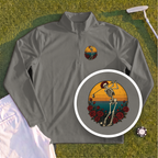 Skeleton Swing Sunset Quarter Zip