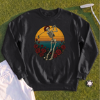 Skeleton Swing Sunset Sweatshirt