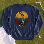 Skeleton Swing Sunset Sweatshirt
