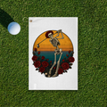 Skeleton Swing Sunset Towel