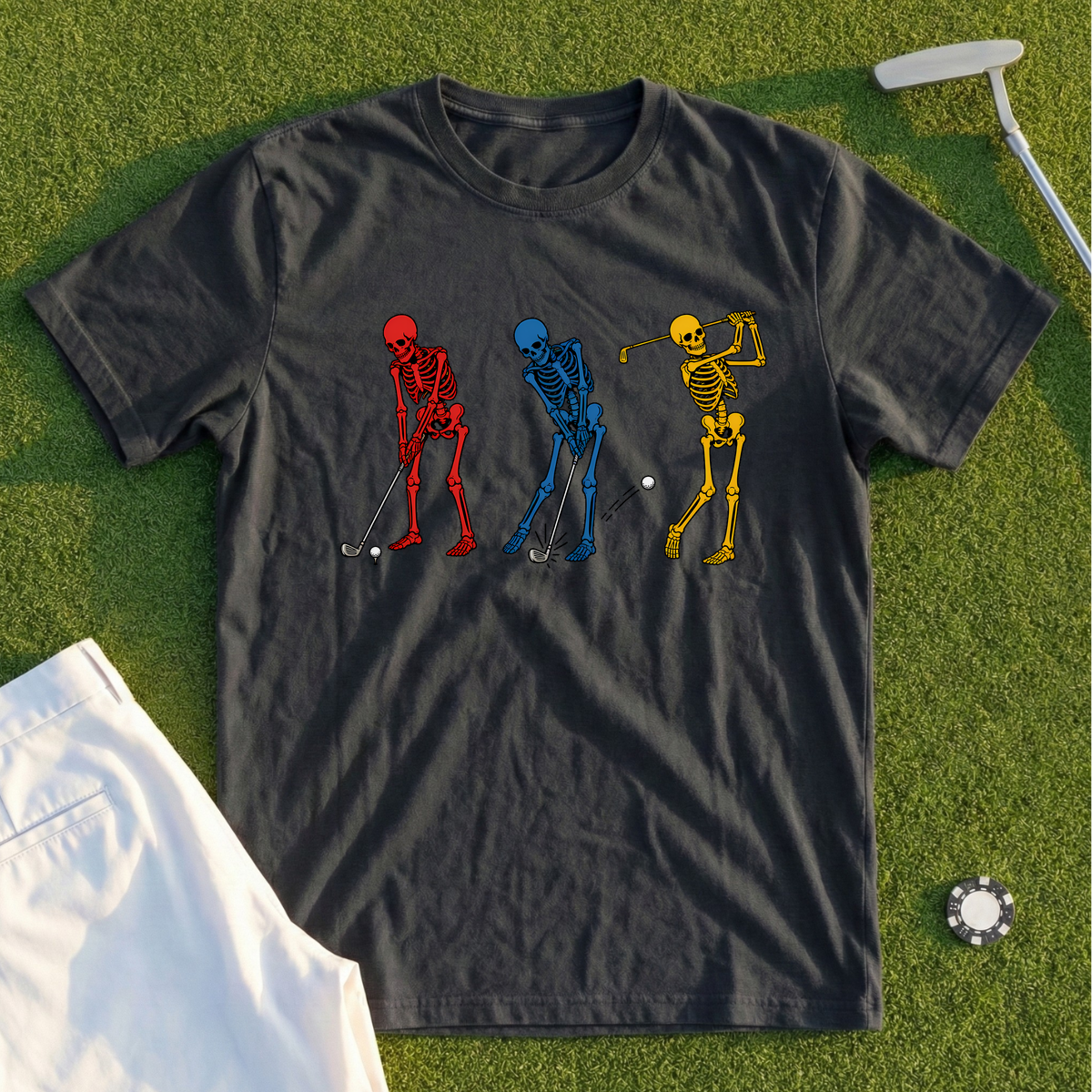 Skeletons Swing Line Tee