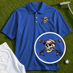 Skull and Cross Clubs Color Performance Polo