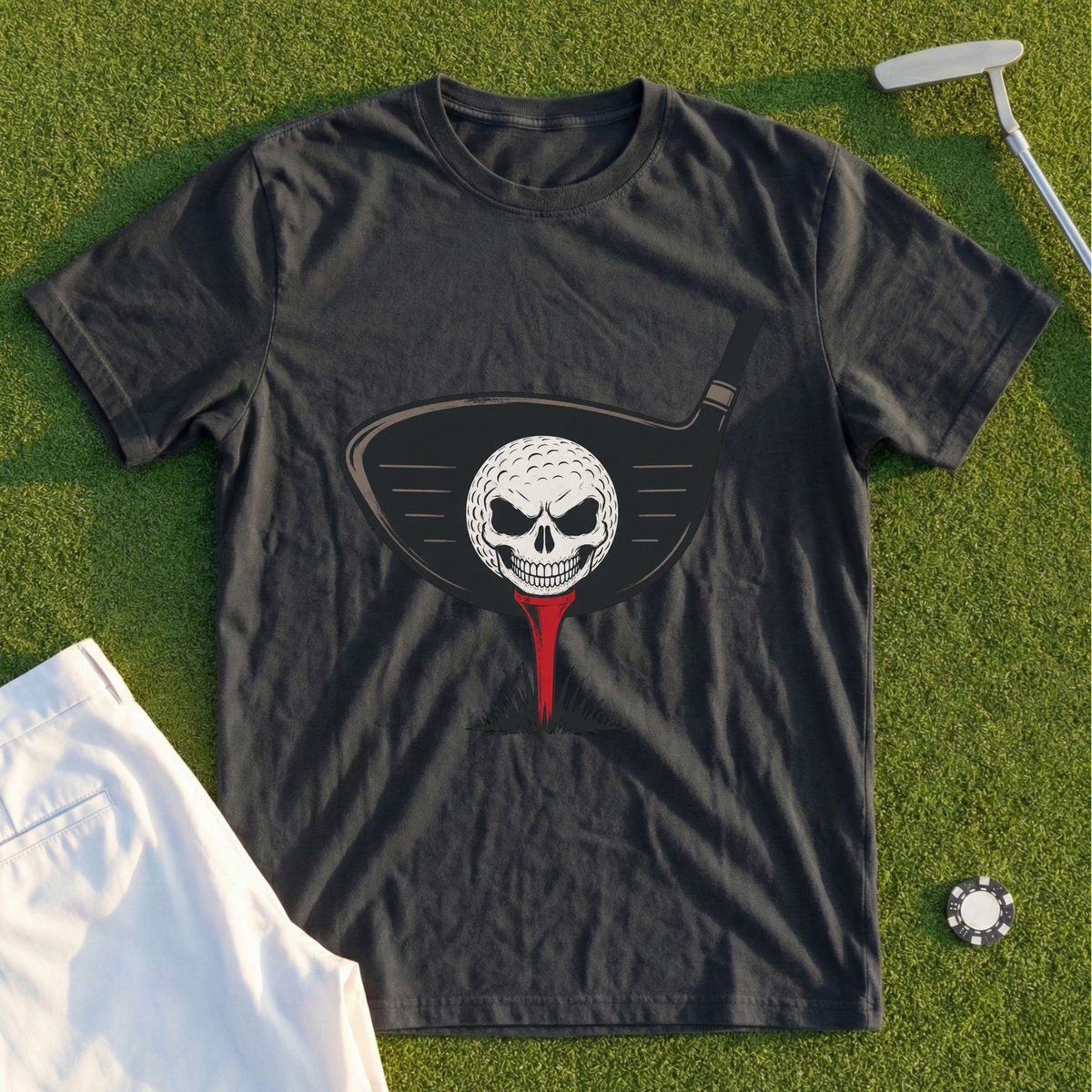 Skull On Tee
