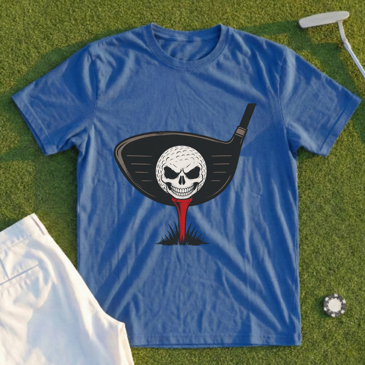 Skull On Tee