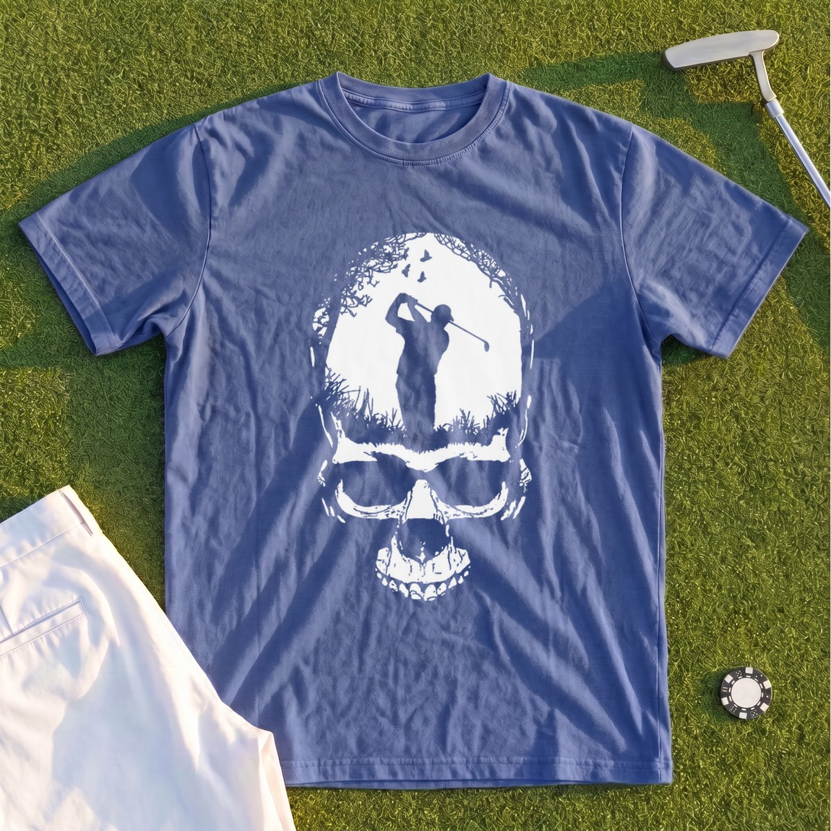 Skull Silhouette Premium Tee