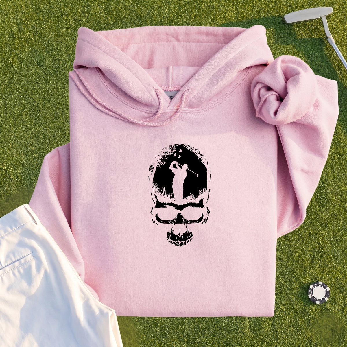 Skull Silhouette Hoodie
