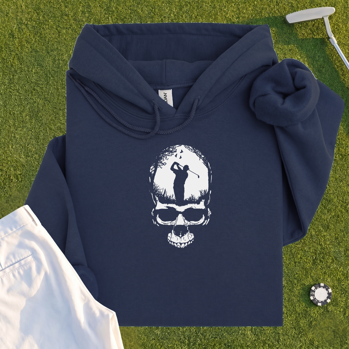 Skull Silhouette Hoodie