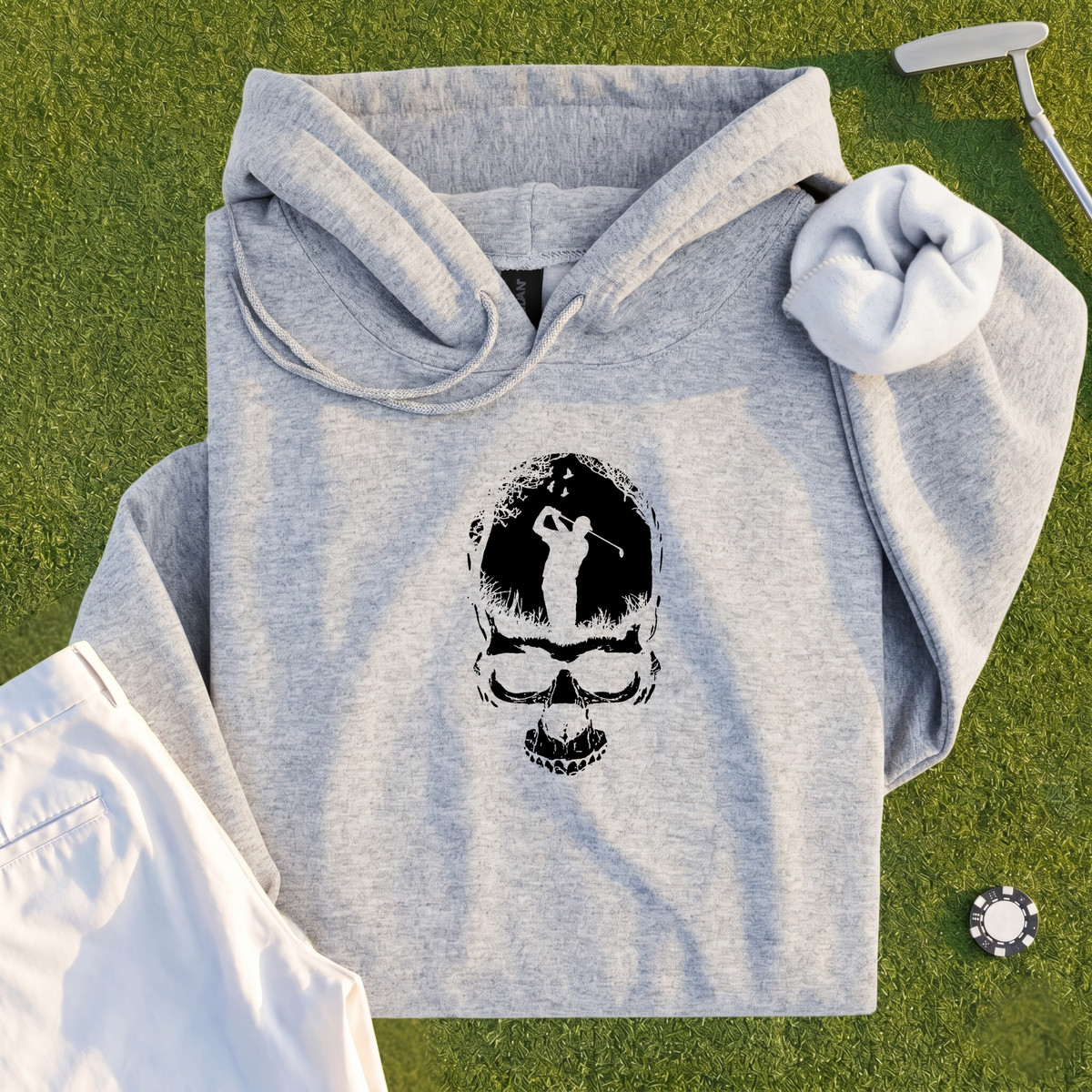 Skull Silhouette Hoodie