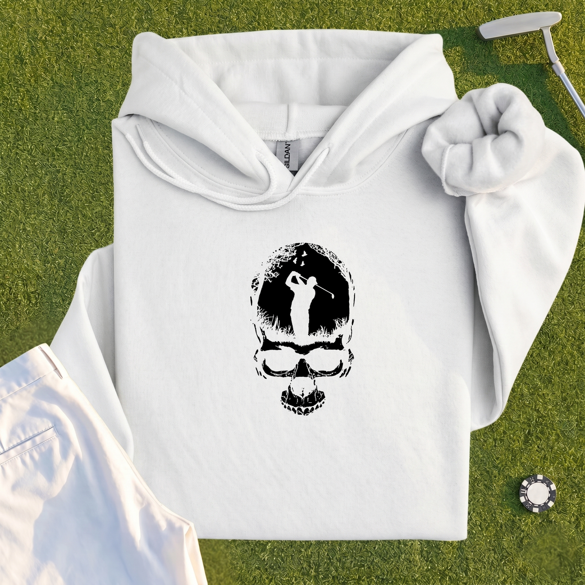 Skull Silhouette Hoodie
