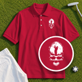 Skull Silhouette Performance Polo