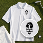 Skull Silhouette Performance Polo