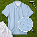 Snowman Season Performance Print Polo