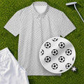 Soccer Balls Performance Print Polo