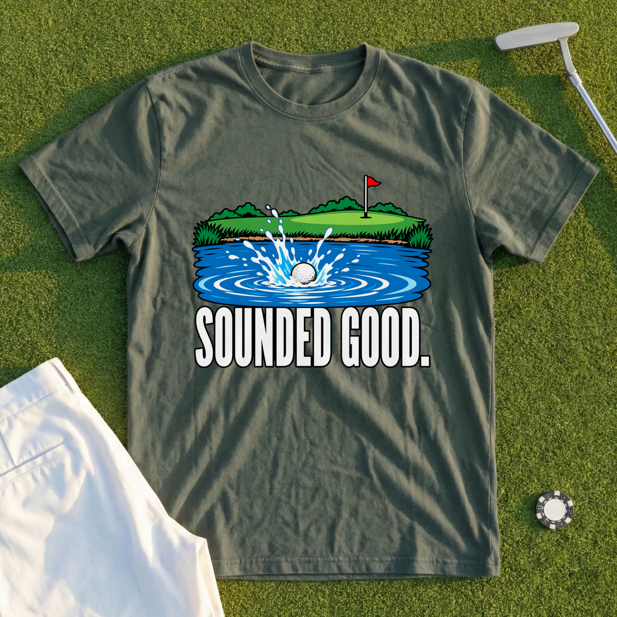 Sounded Good Pond Tee