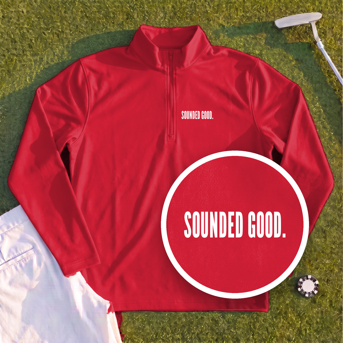 SOUNDED GOOD Quarter Zip