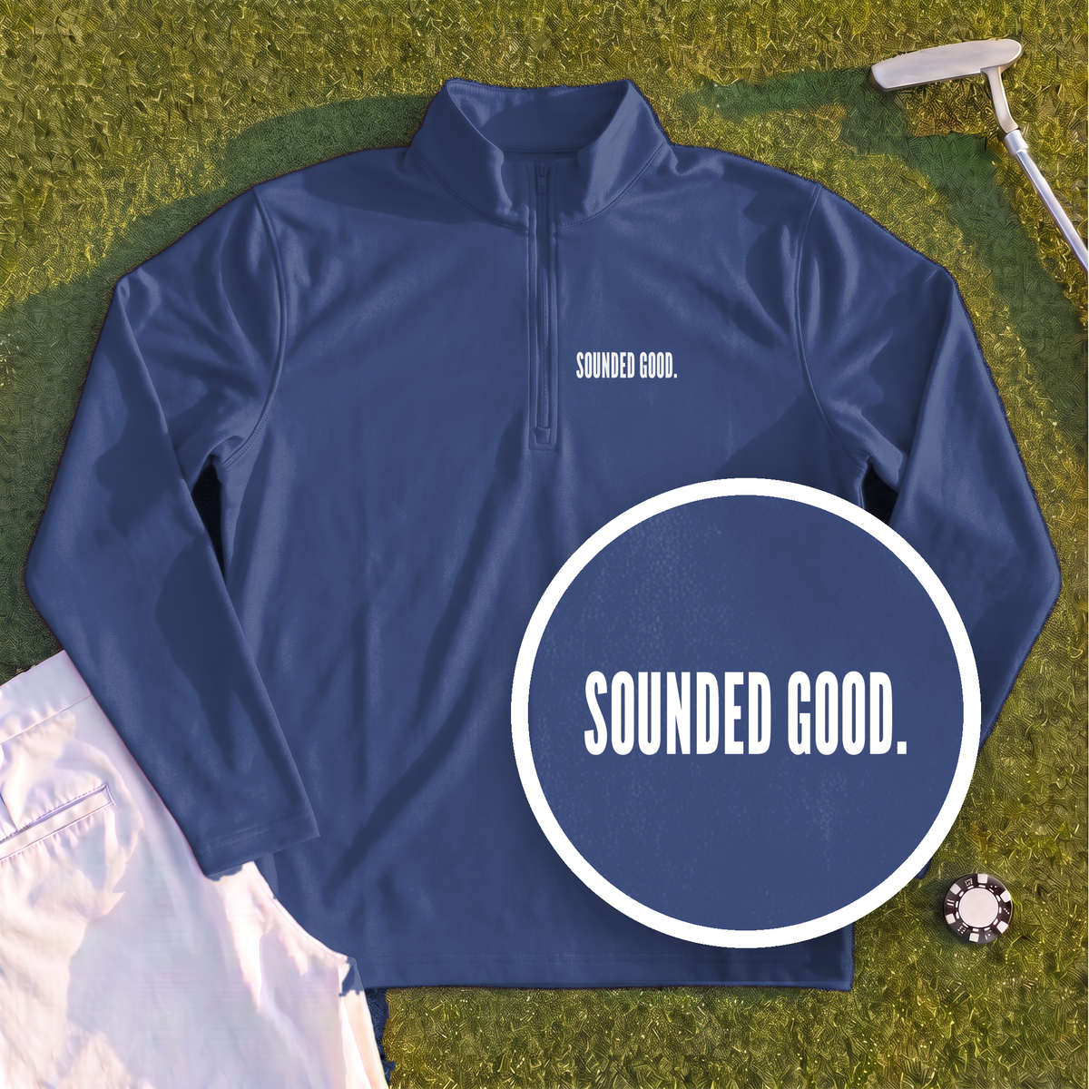 SOUNDED GOOD Quarter Zip