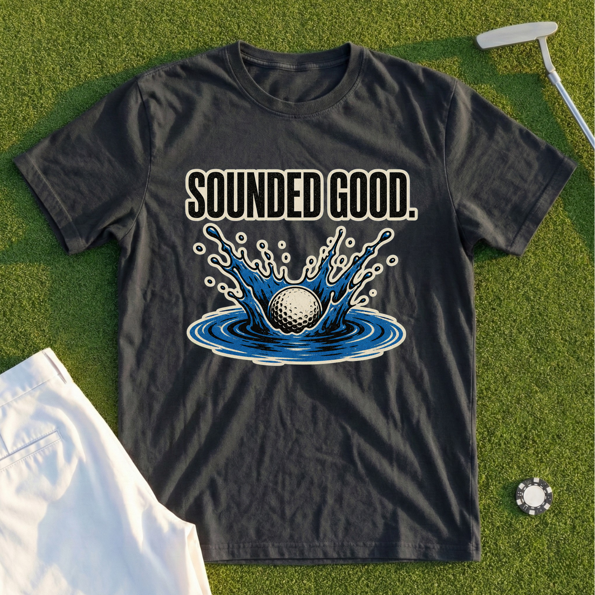 SOUNDED GOOD, Water Hazard Tee
