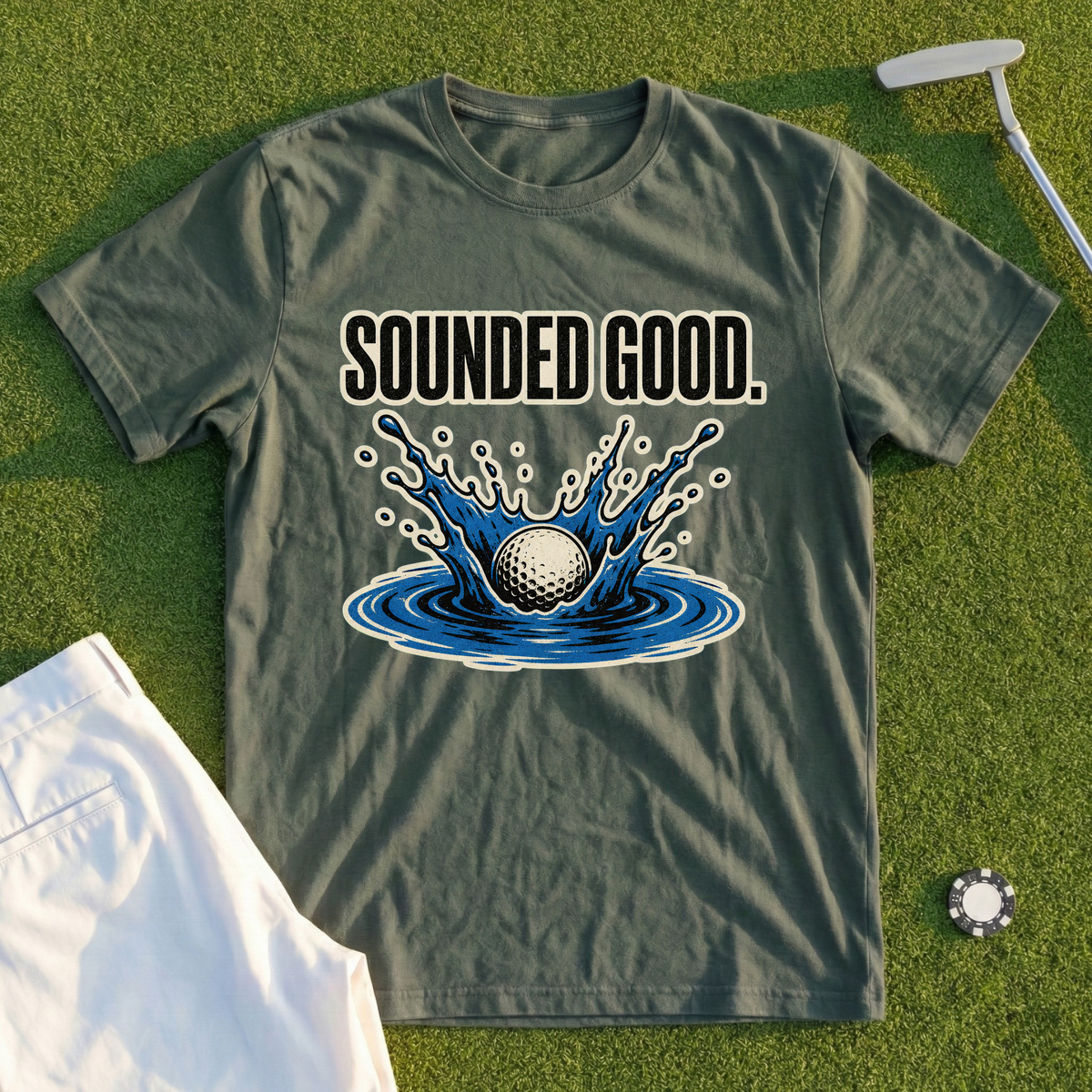 SOUNDED GOOD, Water Hazard Tee
